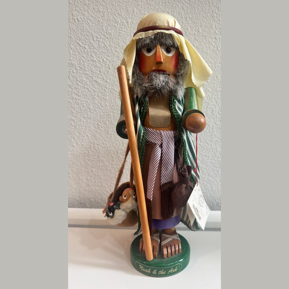 Steinbach Noah & The Ark Nutcracker SIGNED Christian Steinbach 153/10000 1996